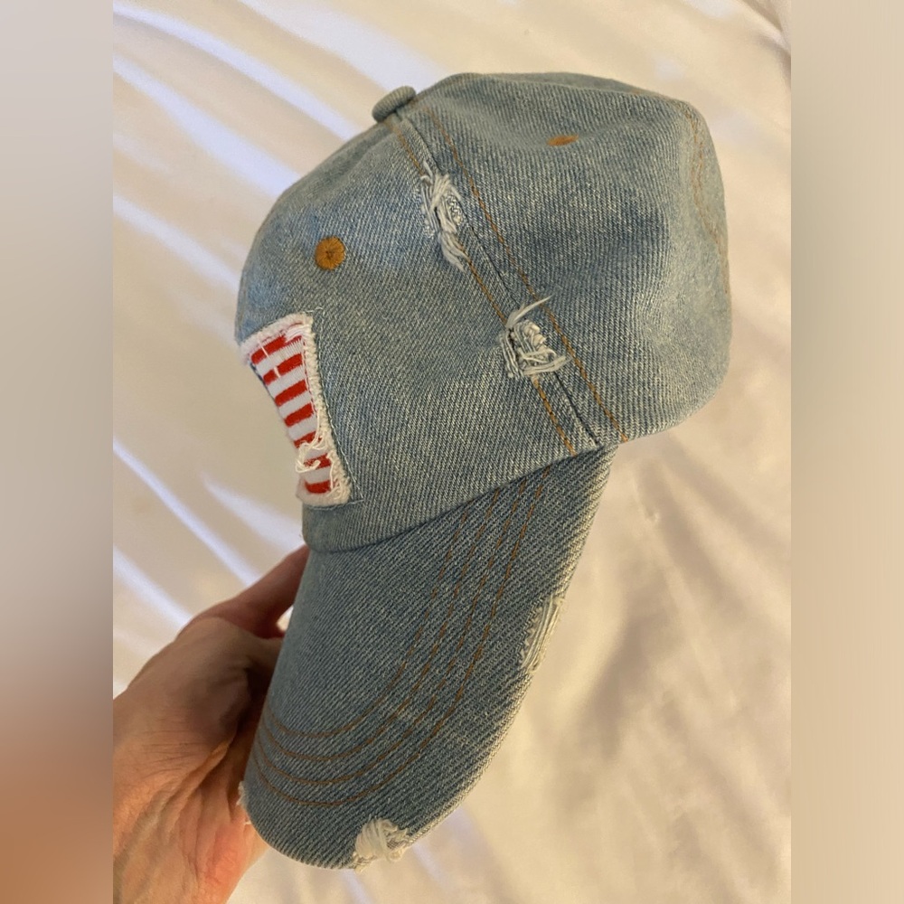 NWOT David & Young Co Patriotic Adjustable Hat - Picture 5 of 10